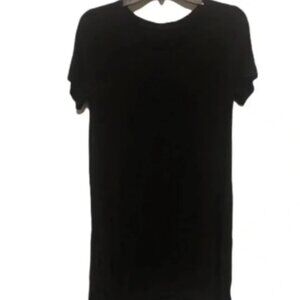 Boutique Brand Tunic Black Tie Knot size Medium